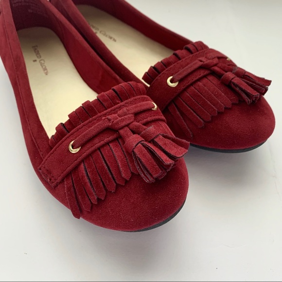 🍁 Burgundy Moccasins - Picture 2 of 5